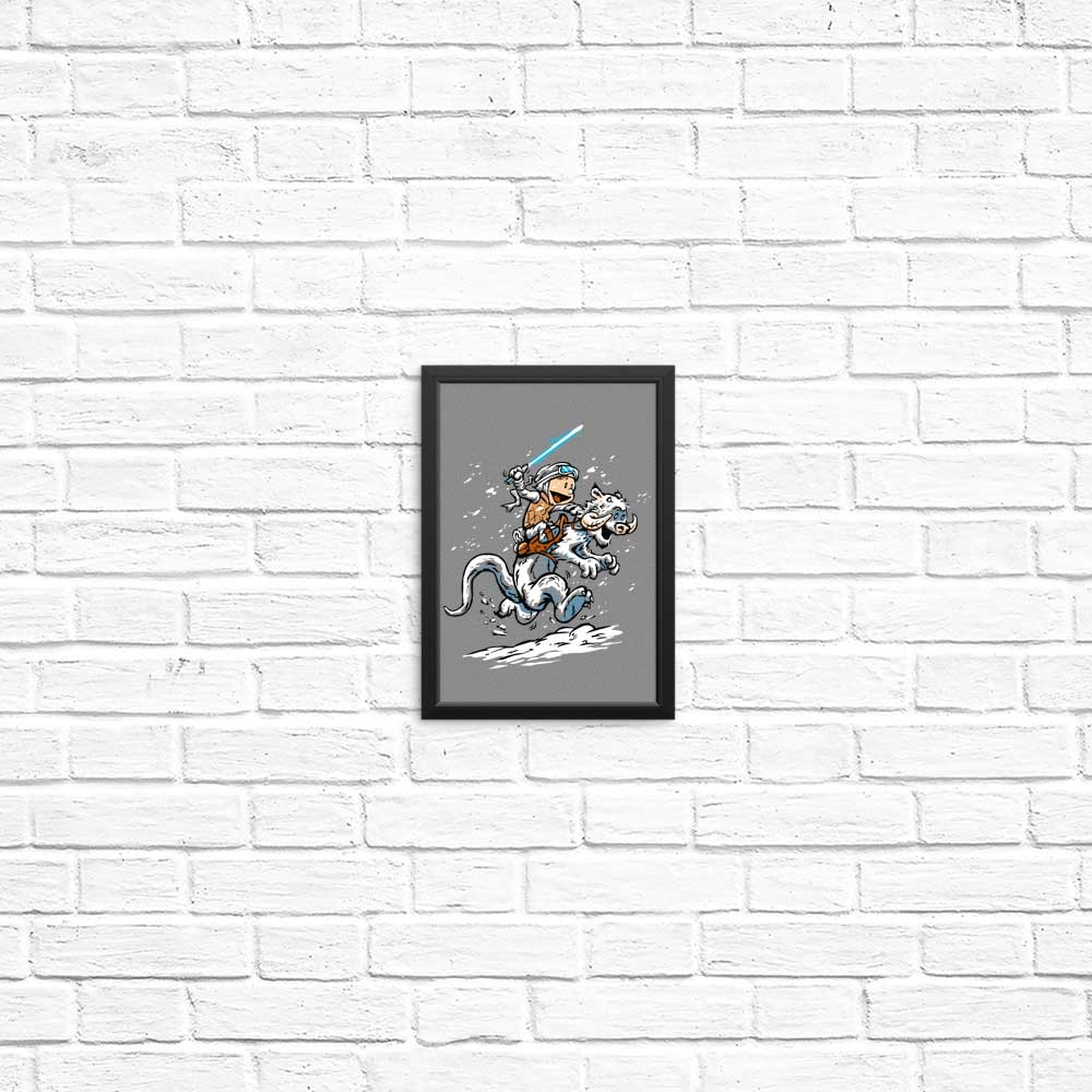 Calvin and Hoth - Posters & Prints