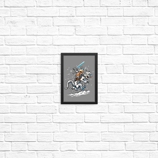 Calvin and Hoth - Posters & Prints