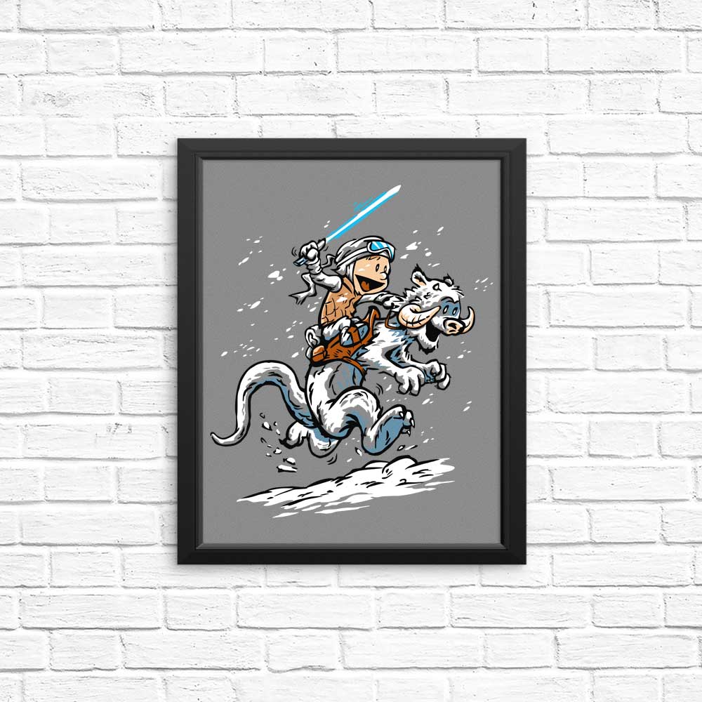 Calvin and Hoth - Posters & Prints