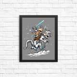 Calvin and Hoth - Posters & Prints