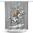 Calvin and Hoth - Shower Curtain