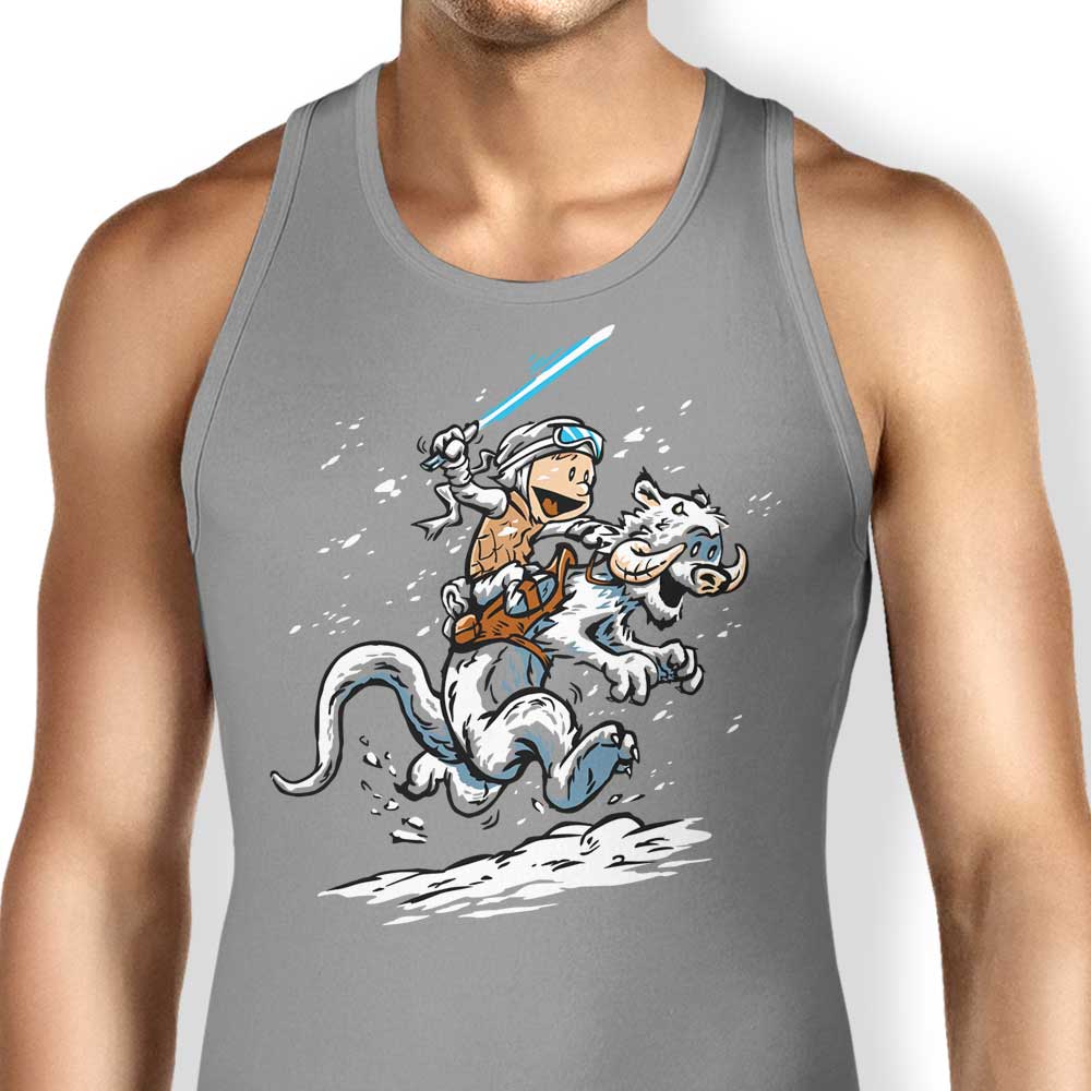 Calvin and Hoth - Tank Top