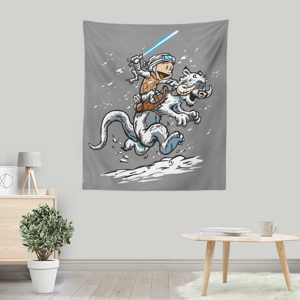 Calvin and Hoth - Wall Tapestry