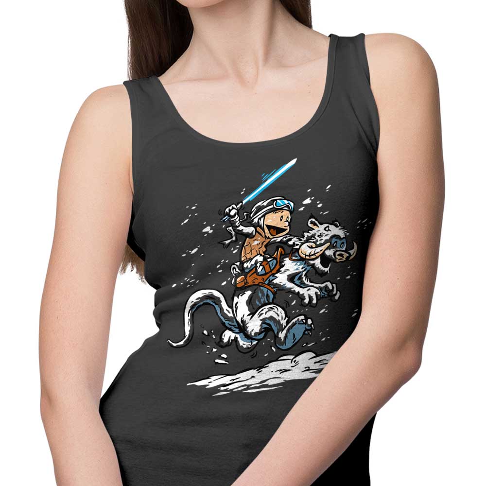 Calvin and Hoth - Tank Top