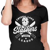 Camp Slashers - Women's V-Neck