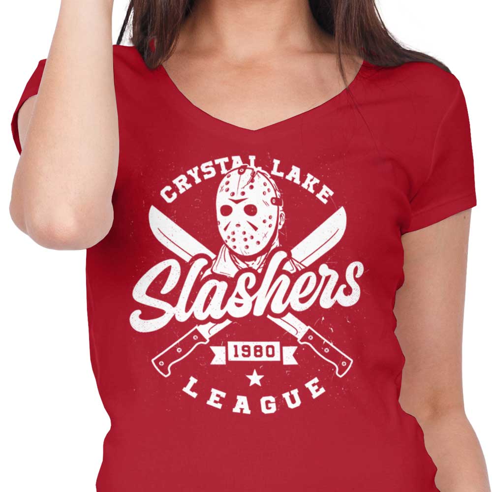 Camp Slashers - Women's V-Neck