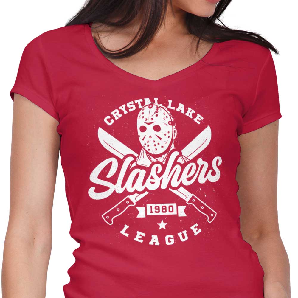 Camp Slashers - Women's V-Neck