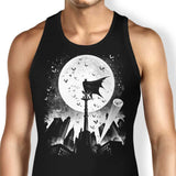 Caped Silhouette - Tank Top