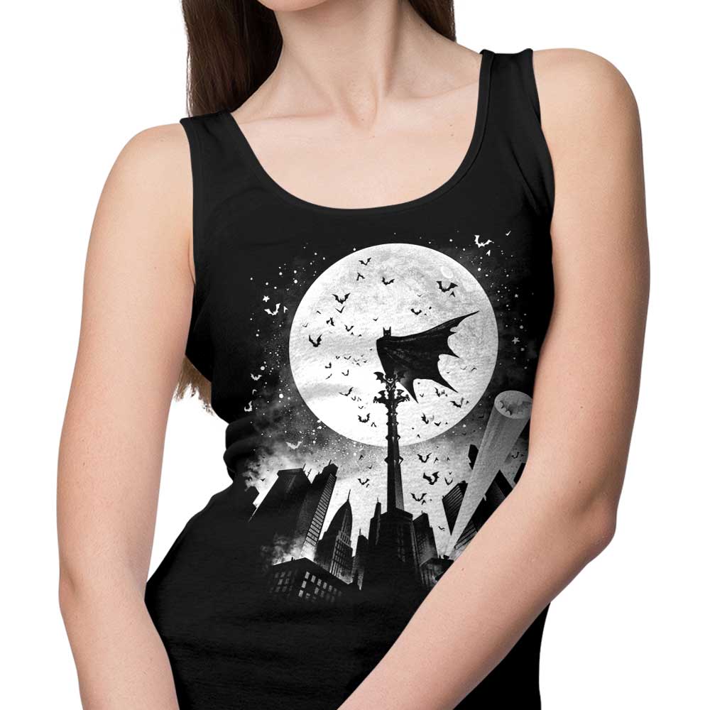 Caped Silhouette - Tank Top