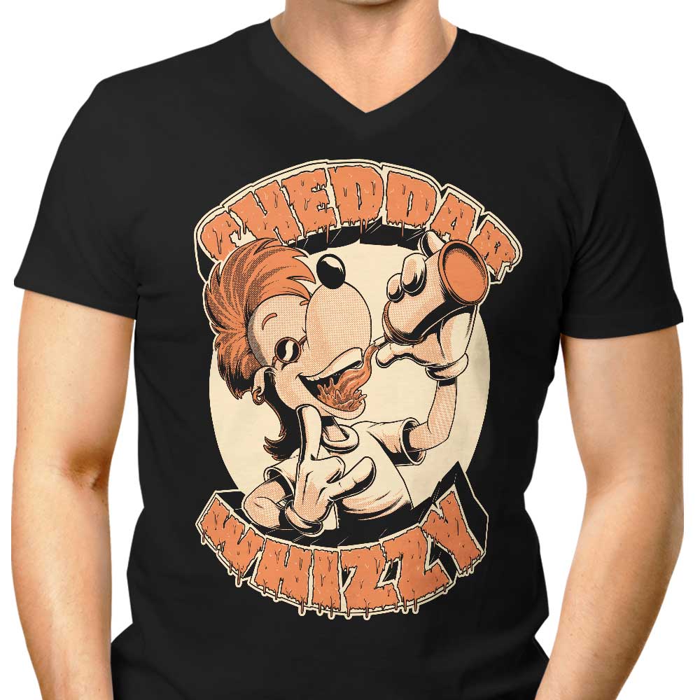 Cheddar Whizzy - Men's V-Neck