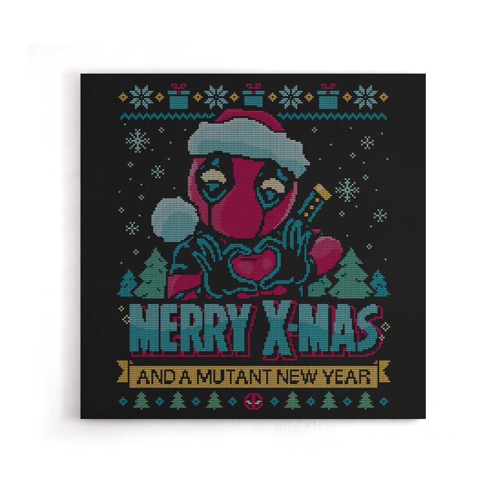 Chimichanga Xmas - Canvas Print