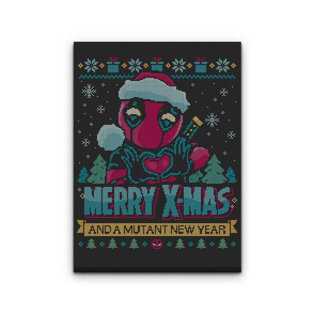 Chimichanga Xmas - Canvas Print