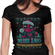 Chimichanga Xmas - Women's V-Neck