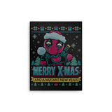 Chimichanga Xmas - Metal Print