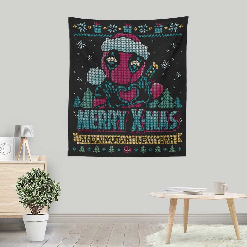 Chimichanga Xmas - Wall Tapestry