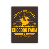 Chocobo Farm - Canvas Print