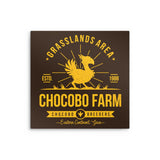 Chocobo Farm - Metal Print