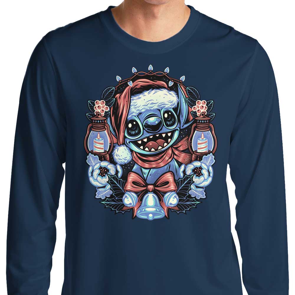 Christmas Alien - Long Sleeve T-Shirt