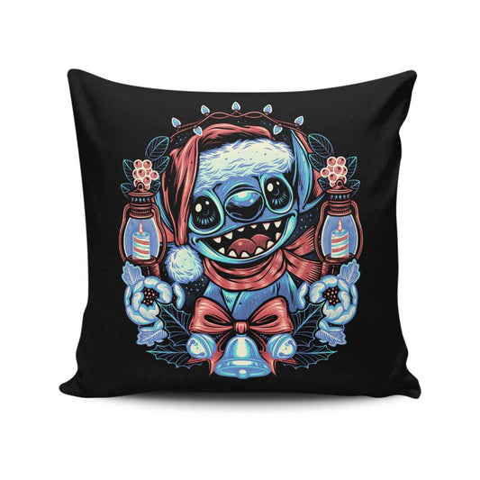 Christmas Alien - Throw Pillow