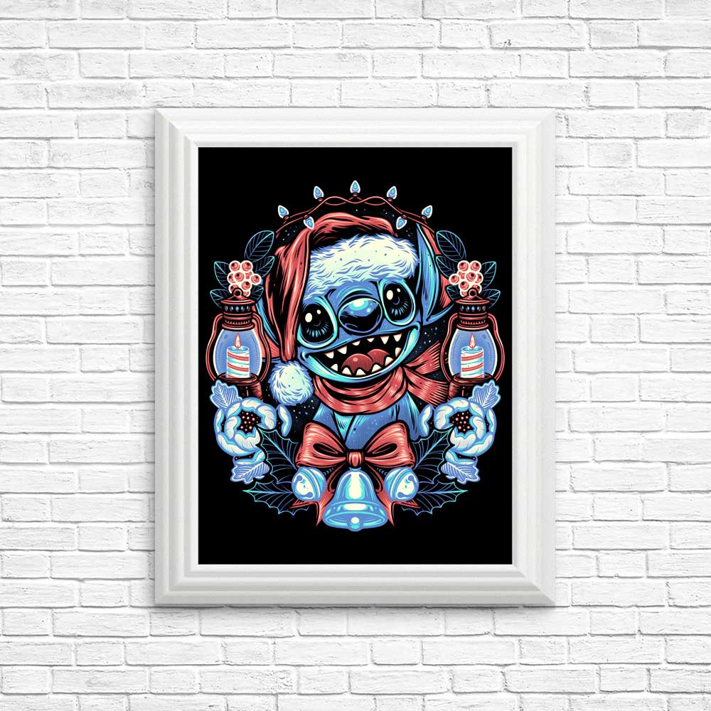 Christmas Alien - Posters & Prints