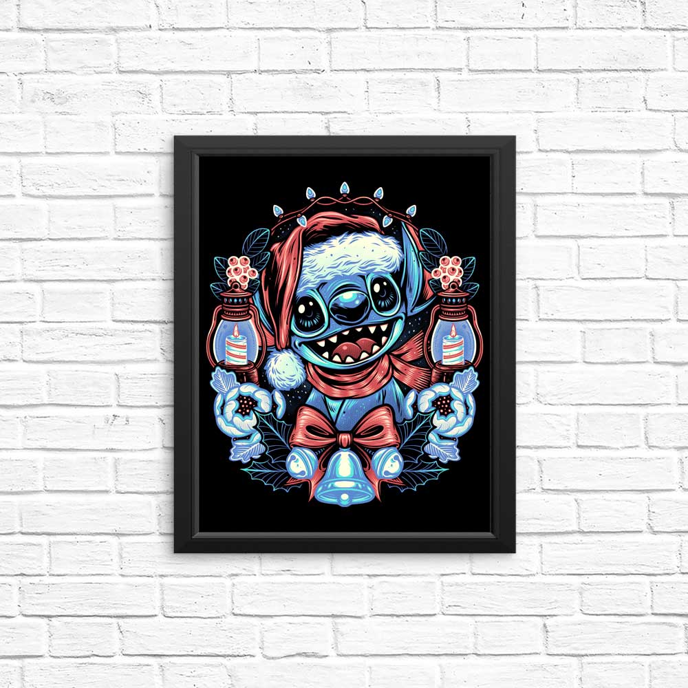 Christmas Alien - Posters & Prints