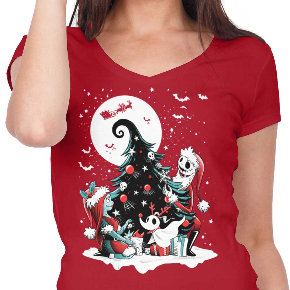 Christmas Nightmare - Women's V-Neck