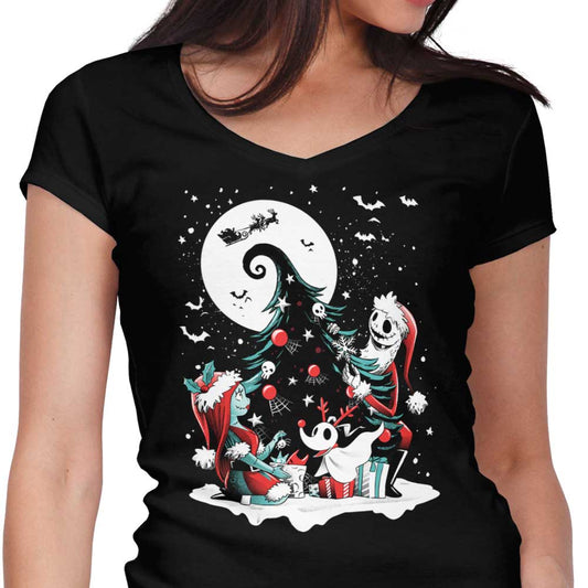 Christmas Nightmare - Women's V-Neck