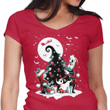 Christmas Nightmare - Women's V-Neck