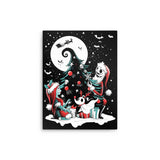 Christmas Nightmare - Metal Print