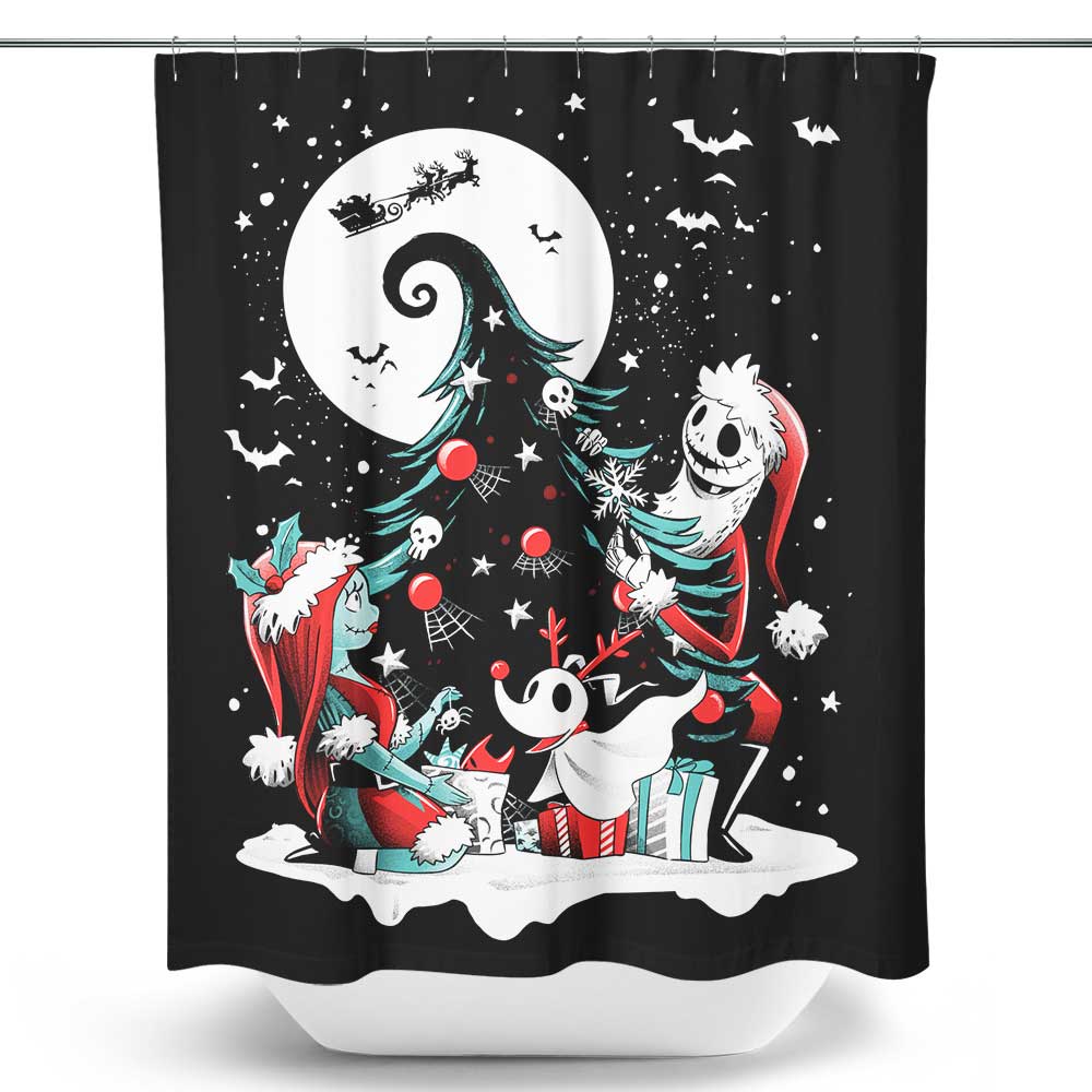 Christmas Nightmare - Shower Curtain