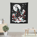 Christmas Nightmare - Wall Tapestry