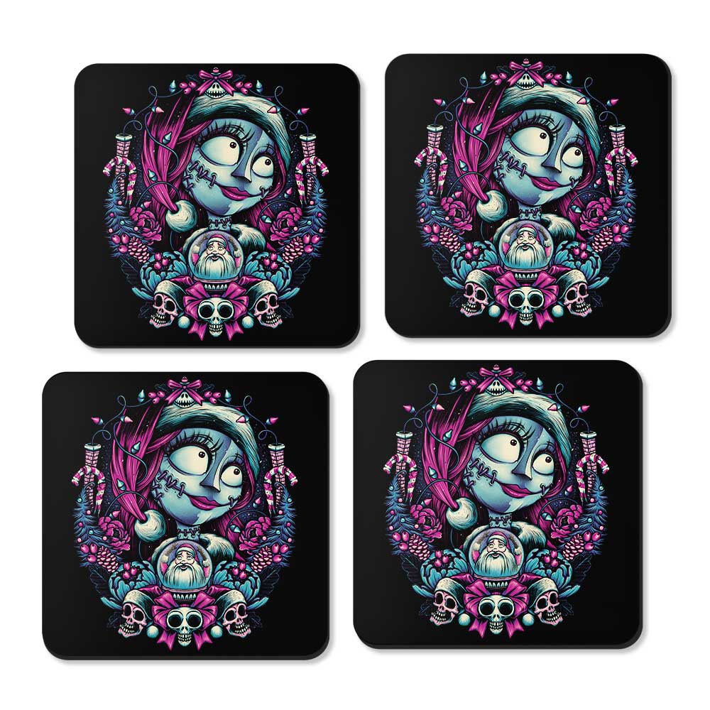 Christmas Ragdoll - Coasters