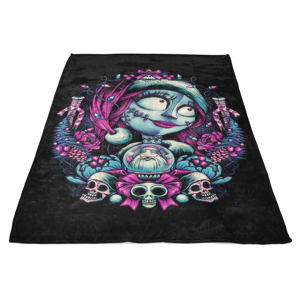 Christmas Ragdoll - Fleece Blanket