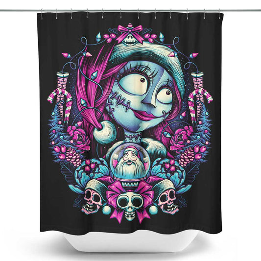 Christmas Ragdoll - Shower Curtain