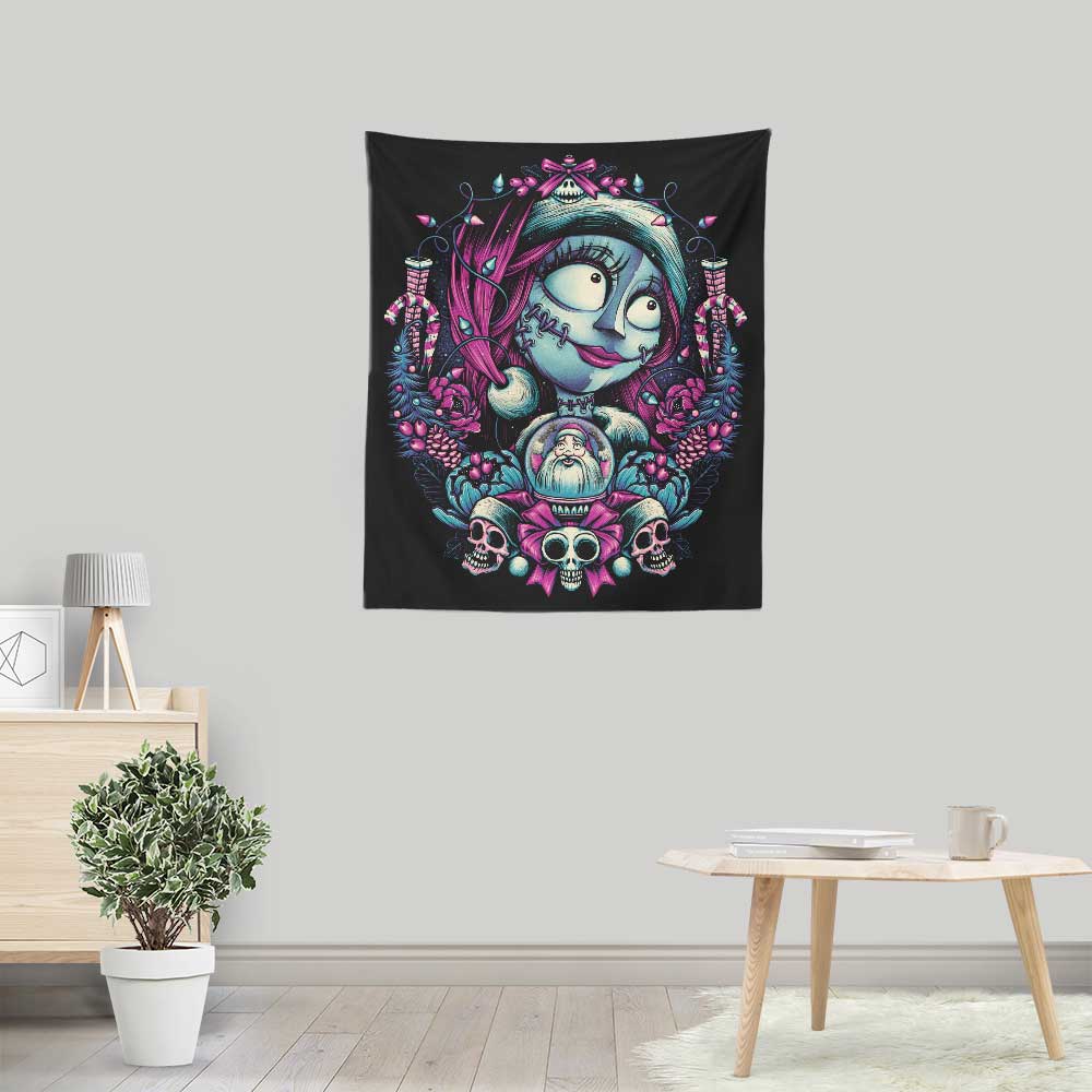 Christmas Ragdoll - Wall Tapestry