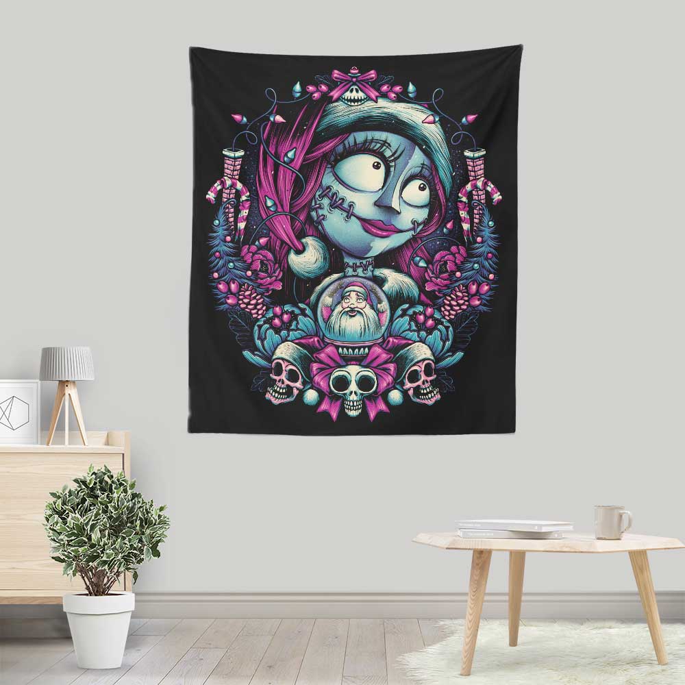 Christmas Ragdoll - Wall Tapestry