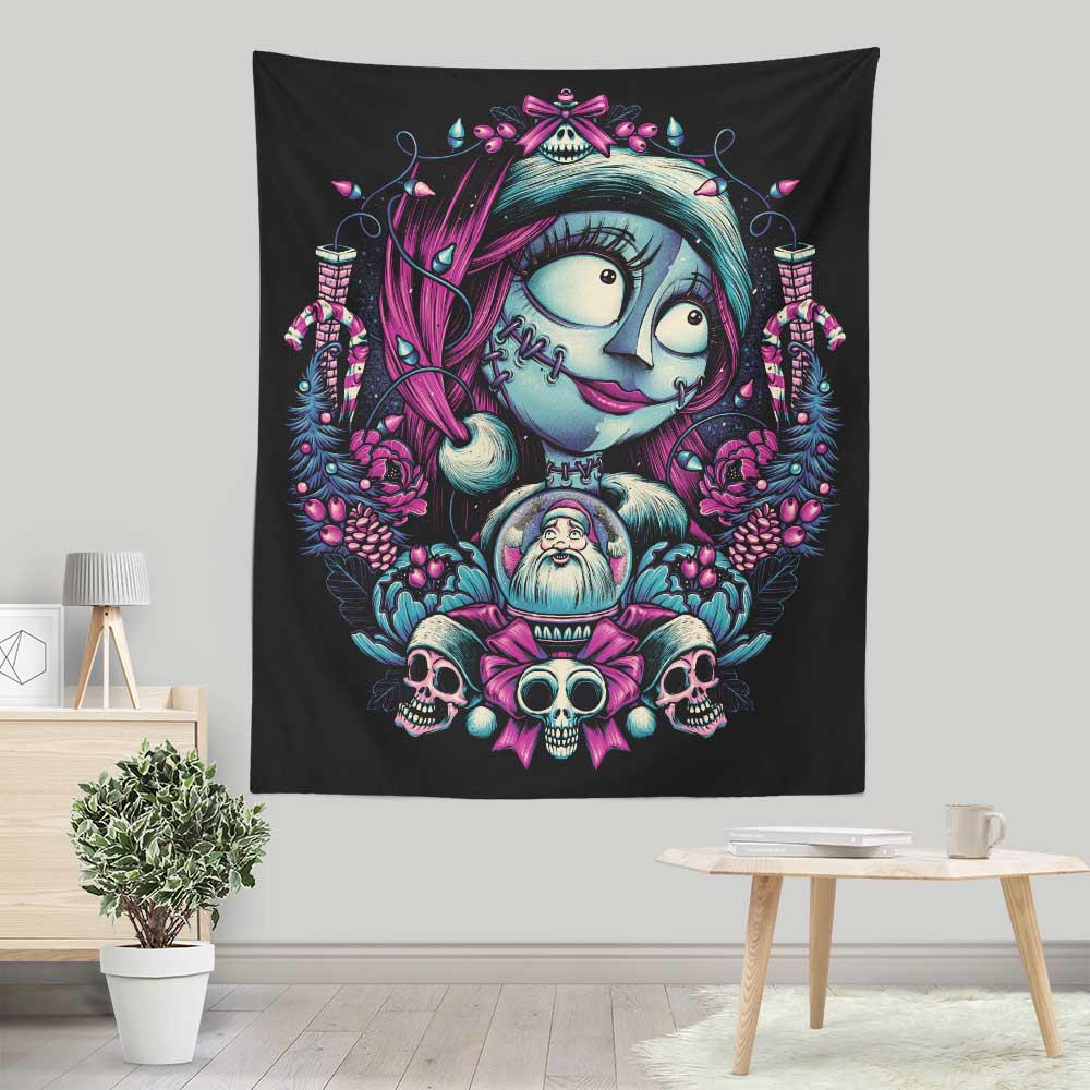 Christmas Ragdoll - Wall Tapestry