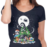 Christmas With Teerion - Women's V-Neck