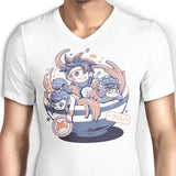 Chrono Bowl - Men's V-Neck