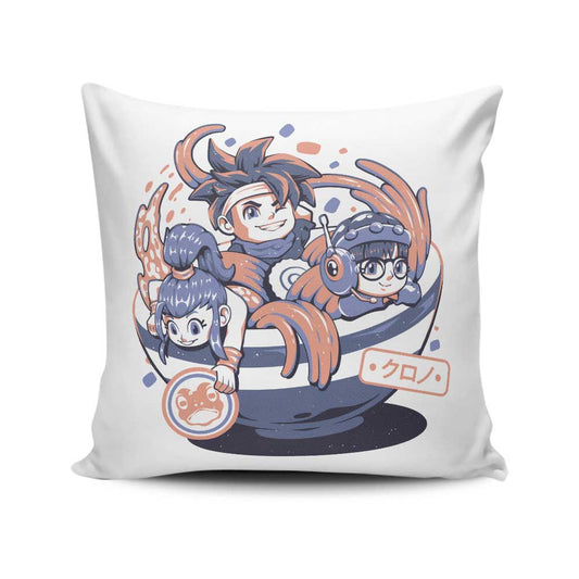 Chrono Bowl - Throw Pillow