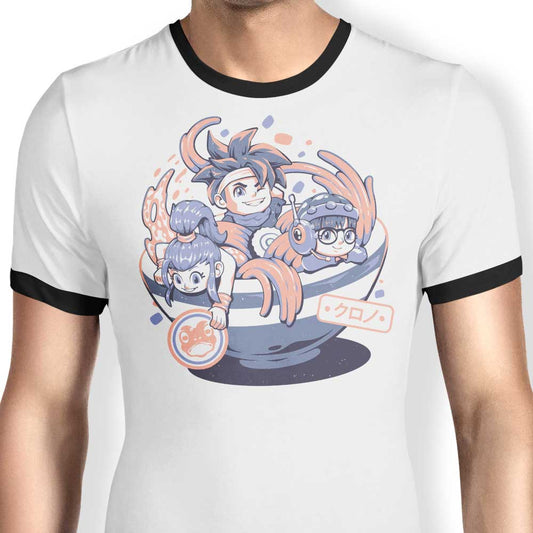 Chrono Bowl - Ringer T-Shirt