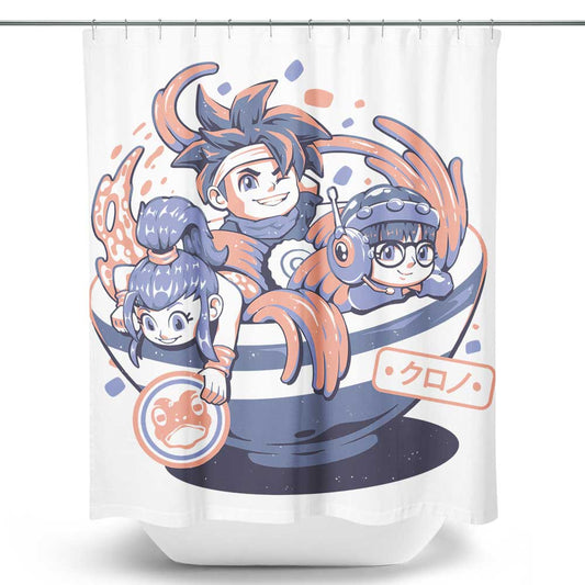 Chrono Bowl - Shower Curtain