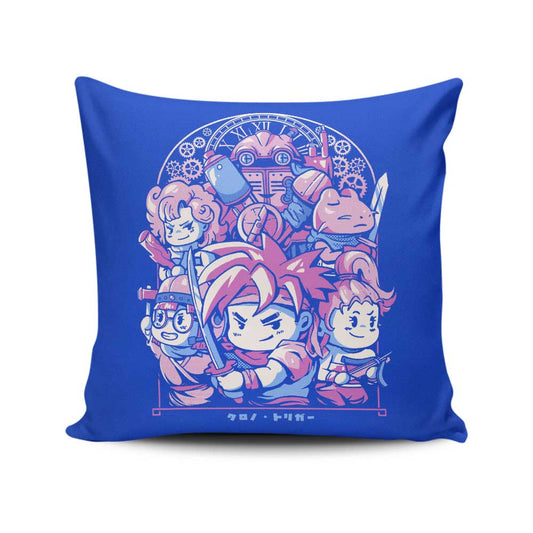 Chrono Squad - Throw Pillow