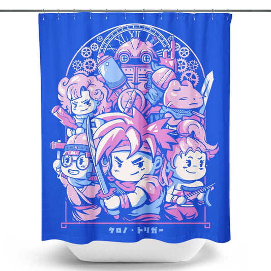 Chrono Squad - Shower Curtain