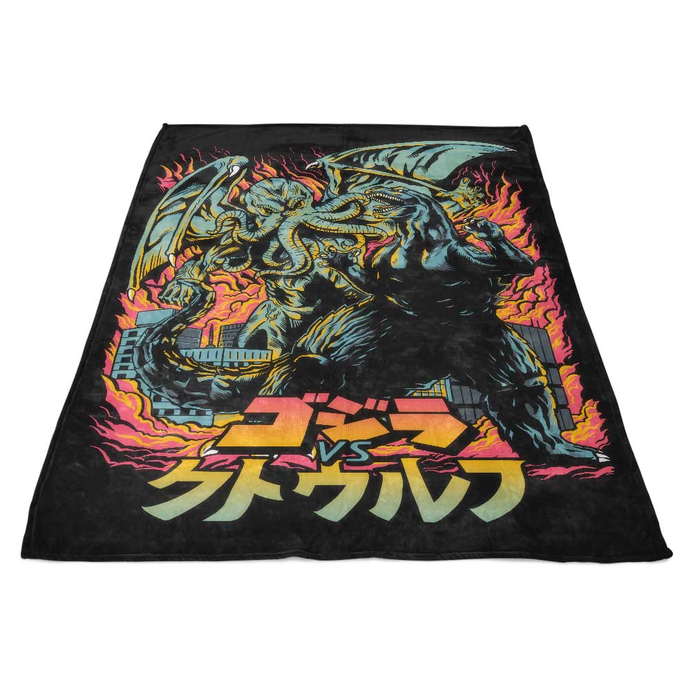 Clash of Gods - Fleece Blanket