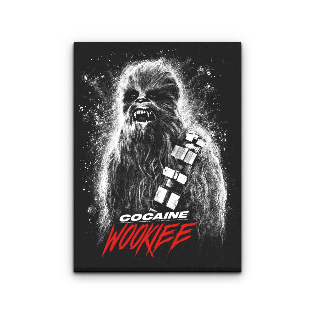 Cocaine Wookie - Canvas Print