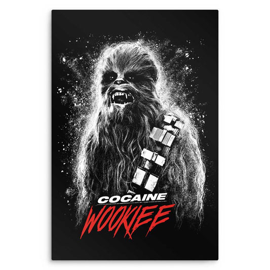 Cocaine Wookie - Metal Print