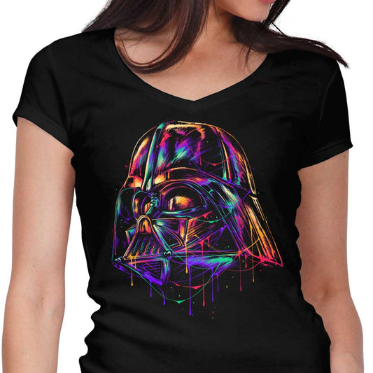 Colorful Dark Lord - Women's V-Neck