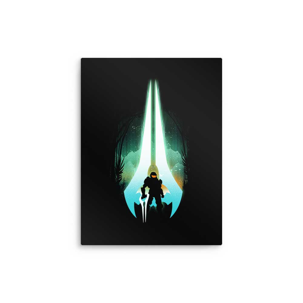 Combat Sword - Metal Print