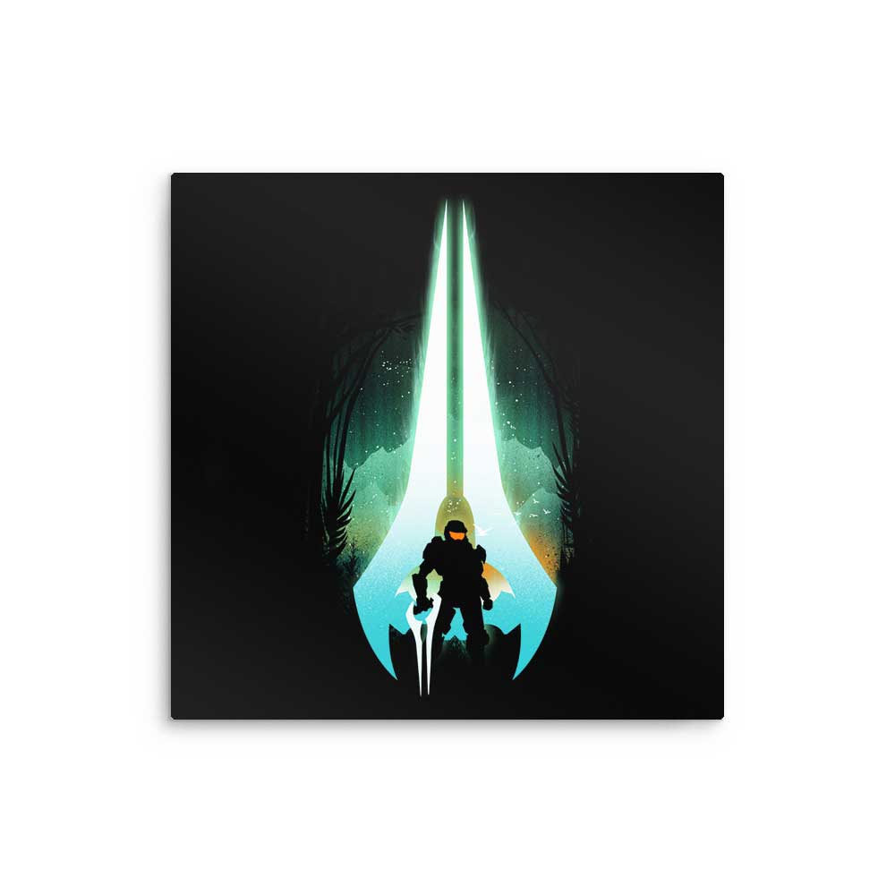 Combat Sword - Metal Print